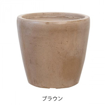 ＼今だけ！エントリーでポイント5倍！／ グリーンポット 植木鉢 ファントム ラウンド ブラウン 42cm GA-2042BR【送料無料】｜LifeUp