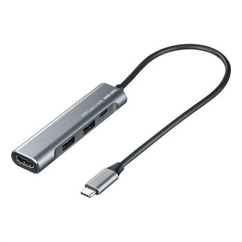 ＼今だけ！エントリーで尖んがり5倍／サンワサプライ HDMI界面付 USB Type-Cこしき USB-3TCH37GM【貨物輸送無料】 電子メール便相応う商いもの