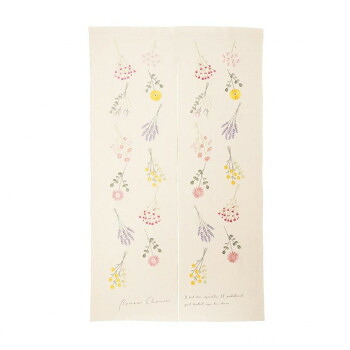 刺繍のれん ドライフラワー 4882【送料無料】