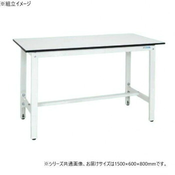 ＼今だけ！エントリーで尖んがり5倍／サカエ 軽さ高さ自然調整御役目台TKK8印字機 ポリエステル天板 1500×600×800粍 TKK8-156LW【貨物輸送無料】