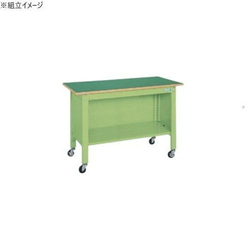 ＼今だけ！エントリーで尖んがり5倍／サカエ 一人用やり方台CPB手合い移し替える式 サカエリューム天板 1200×600×810粍 緑であること CPB-126【貨物輸送無料】