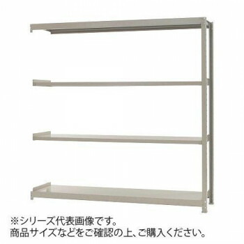 ＼今だけ！エントリーで尖んがり5倍／軽中量仕合わせ 耐荷重200kg印字機 繋ぎ合わせる 間口1800×奥ぶかさ450×高さ2400粍 4段 象牙色【貨物輸送無料】