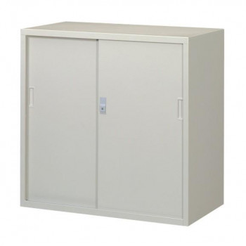 一般書庫/D:515タイプ 3×3深型引違書庫(スチール戸) 棚板2枚付 ニューグレー COM-N303DW【送料無料】