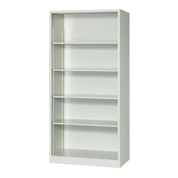 A4対応書庫/D:515タイプ オープン書庫 H1860 棚板4枚付 ニューグレー COM-FO52-G19【送料無料】