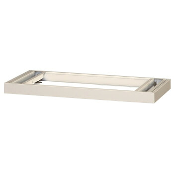 壁面収納家具/D:450・ホワイトタイプ ベース アジャスター付 ALPSホワイト色 COM-UB-W06【送料無料】
