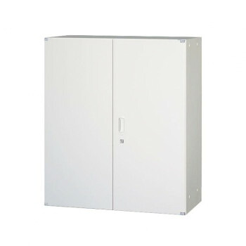 壁面収納家具/D:400・ホワイトタイプ 両開戸 H1050 棚板2枚付 ALPSホワイト色 COM-UAH4-W11【送料無料】
