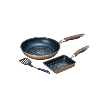 ブラナーノII IH対応玉子焼13×18cm＆フライパン26cm(ツール付) MB-2395 1034367【送料無料】