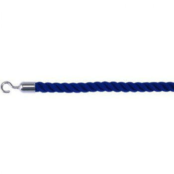 ナカキン　ロープ（ロープパーティション用）　KR-25　BR・ブルー【送料無料】