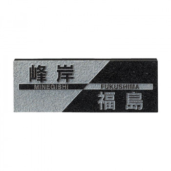 福彫 表札 スタイルプラス 黒ミカゲ FS6-206【送料無料】