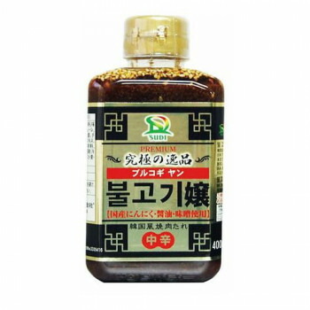 サンダイナー食品 焼肉たれ ブルコギヤン 究極の逸品(中辛) 400g 20本 053【送料無料】