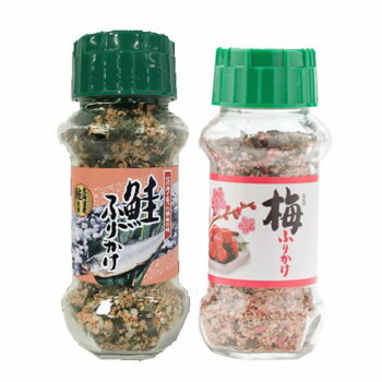 \今だけ!エントリーでポイント5倍!/ みなり 鮭ふりかけ 85g・梅ふりかけ 85g 各15個セット【送料無料】|LifeUp