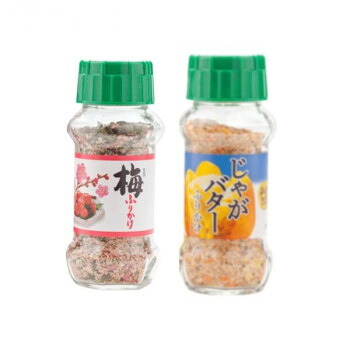 \今だけ!エントリーでポイント5倍!/ みなり 梅ふりかけ 85g・じゃがバターふりかけ 65g 各15個セット【送料無料】|LifeUp
