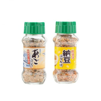 ＼今だけ！エントリーでポイント5倍！／ みなり あごふりかけ 80g・唐辛子納豆ふりかけ 90g　各15個セット【送料無料】｜LifeUp 12,577円