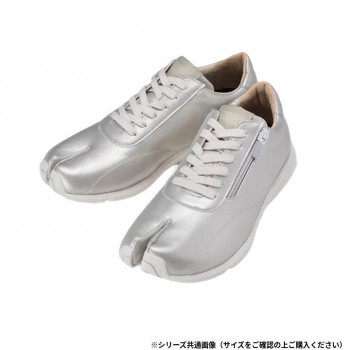 ＼今だけ！エントリーでポイント5倍！／ Tabiシューズ(足袋シューズ) LAFEETany ラフィートエニィ SL09 シルバー 23.5【送料無料】｜LifeUp