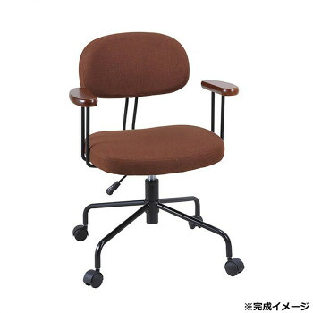 ＼今だけ！エントリーでポイント5倍！／ 藤沢工業(TOKIO)　オフィスチェア　OCQ23FF ブラウン【送料無料】｜LifeUp