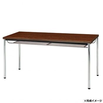 藤沢工業(TOKIO)　ミーティングテーブル　TDW-1275TM ローズ【送料無料】