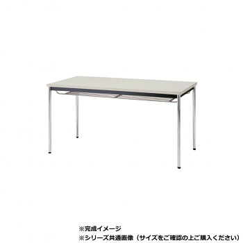 藤沢工業(TOKIO)　ミーティングテーブル　TDW-1560TM ニューグレー【送料無料】