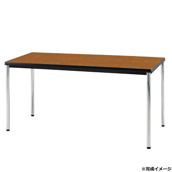 藤沢工業(TOKIO)　ミーティングテーブル　TDWS-1275M チーク【送料無料】