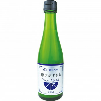 搾りゆずきち 200ml ×12本セット【送料無料】