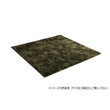\今だけ!エントリーでポイント5倍!/ ラグ 制菌加工 約3畳 約200×250cm ホットカーペット対応 グリーン 3985179【送料無料】|LifeUp