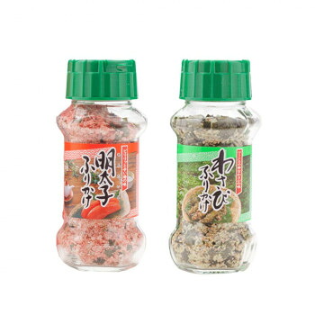\今だけ!エントリーでポイント5倍!/ みなり 明太子ふりかけ 85g・わさびふりかけ 85g 各15個セット【送料無料】|LifeUp