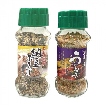 ＼今だけ！エントリーでポイント5倍！／ みなり 納豆ふりかけ 85g・国産うなぎふりかけ 75g　各15個セット【送料無料】｜LifeUp