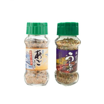 \今だけ!エントリーでポイント5倍!/ みなり あごふりかけ 80g・国産うなぎふりかけ 75g 各15個セット【送料無料】|LifeUp