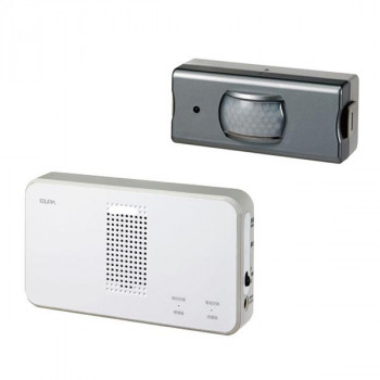 ＼今だけ！エントリーで尖んがり5倍／ELPA(エルパ) 無線電話鐘 受付器+検知器透過率器仕掛ける EWS-S5033【貨物輸送無料】
