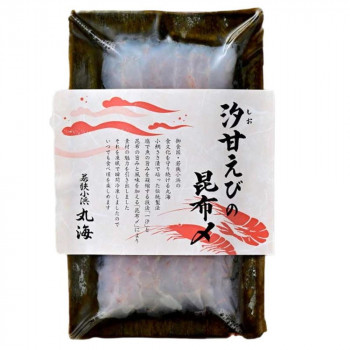 \今だけ!エントリーでポイント5倍!/ 丸海 汐甘えびの昆布〆 10パック 07-702【送料無料】|LifeUp