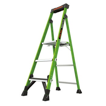 ＼今だけ！エントリーでポイント5倍！／ Little Giant FRP上わく付き脚立 マイティーライト2.0 LG-15405 10453【送料無料】｜LifeUp