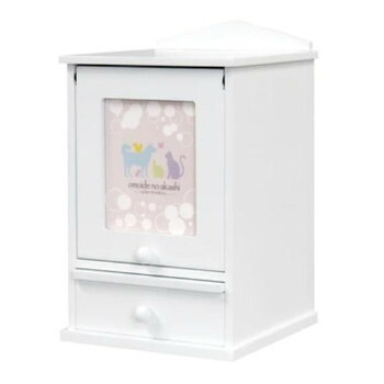 ＼今だけ！エントリーでポイント5倍！／ ペット仏壇 手元供養 メモリアルBOX S ホワイト H36.4cm 060853【送料無料】｜LifeUp