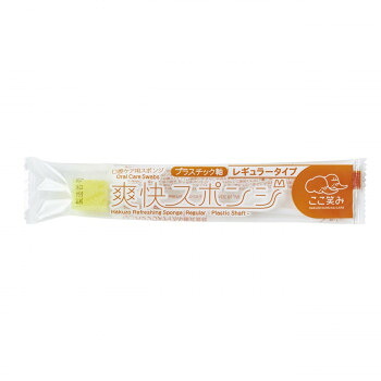爽快スポンジ レギュラー プラスチック軸 300本入 1240976【送料無料】