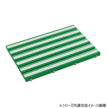 \今だけ!エントリーでポイント5倍!/ 抗菌すべり止め安全スノコ お客様組立品 600×900 緑 MR0983411【送料無料】|LifeUp