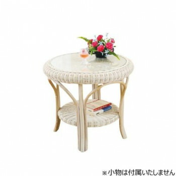 今枝商店　Romantic Rattan　籐テーブル　T130【送料無料】