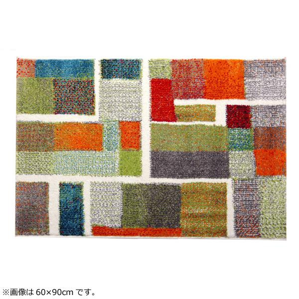 玄関マット トルコ製 ウィルトン織 『エデン』 レッド 約70×120cm 2042679【送料無料】