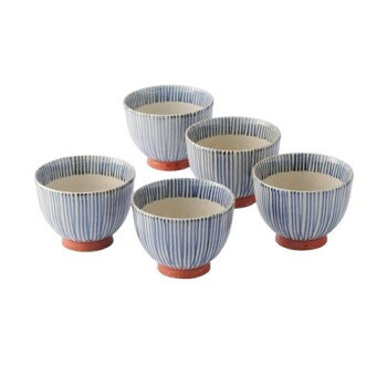 波佐見焼 5客仙茶揃 009-704M 5410-028【送料無料】