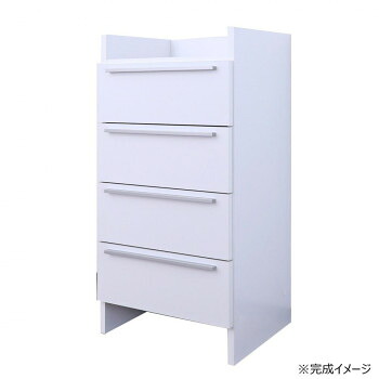 \今だけ!エントリーでポイント5倍!/ 日本製組立家具 ランドリーチェスト 4段 CO-NC-9045H【送料無料】|LifeUp