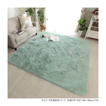 グラムスタイル シフォン LGN ミントグリーン 190x190cm 「GSCD307302」【送料無料】
