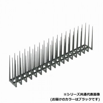 コーユー　剣山型　鳥害対策　バードレスマット 2型 48本 1101002 ブラック【送料無料】