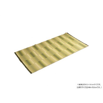 \今だけ!エントリーでポイント5倍!/ 日本製 洗えるカーペット グリーン 江戸間8畳 約348×352cm 1090250121302【送料無料】|LifeUp