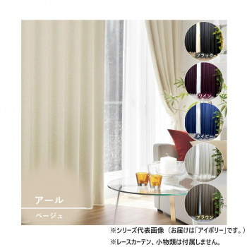 ＼今だけ！エントリーで尖んがり5倍／窓かけ アール 2P 100X225 IV 725858000225061【貨物輸送無料】