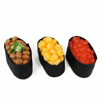 Amazon.co.jp: 日本職人が作る 食品サンプル寿司マグネット 軍艦
