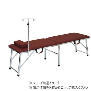 高田臥榻製造所 緊災用ムーブ (折りたたみ式携帯型臥榻) 幅50×長さ180×高さ60珊 ともし火赤銅色 結核症-983【貨物輸送無料】 日用品雑貨・文房具・手芸-その他-防災関連グッズ