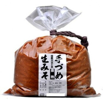 丸正醸造 手づめ生味噌 豊熟 1kg×10袋【送料無料】