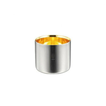 金の贅18-8ステンレス鋼W社会システム アイスペール(内面金メッキ) TM-055【貨物輸送無料】 その他-ワイン・バー・酒用品