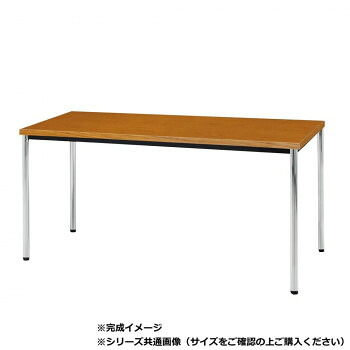 藤沢工業(TOKIO)　ミーティングテーブル　TDW-1260M チーク【送料無料】