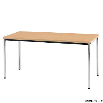 藤沢工業(TOKIO)　ミーティングテーブル　TDWS-1275M メープル【送料無料】
