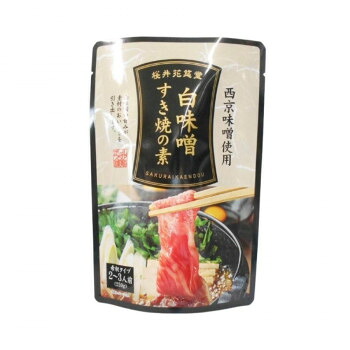 ポールスタア 桜井花筵堂　白味噌すき焼の素 250g×36本【送料無料】