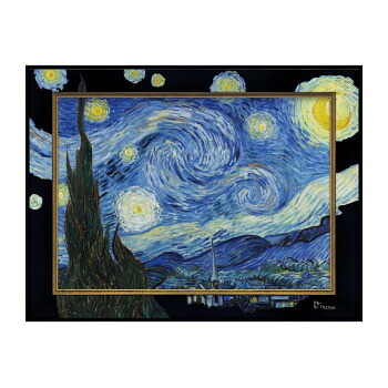 ユーパワー ビッグアート ～名画LLシリーズ～ ゴッホ 「星月夜」 BA-13503【送料無料】