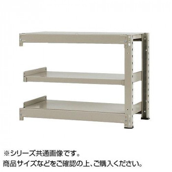 ＼今だけ！エントリーで尖んがり5倍！／ 中量仕合わせ 耐荷重300kg印字機 繋ぎ合わせる 間口1500×奥ぶかさ600×高さ900粍 3段 ニュー象牙色【貨物輸送無料】